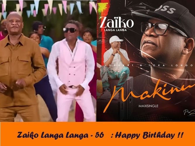 Zaïko Langa Langa célèbre plus de 50 ans de carrière avec un nouvel Ep