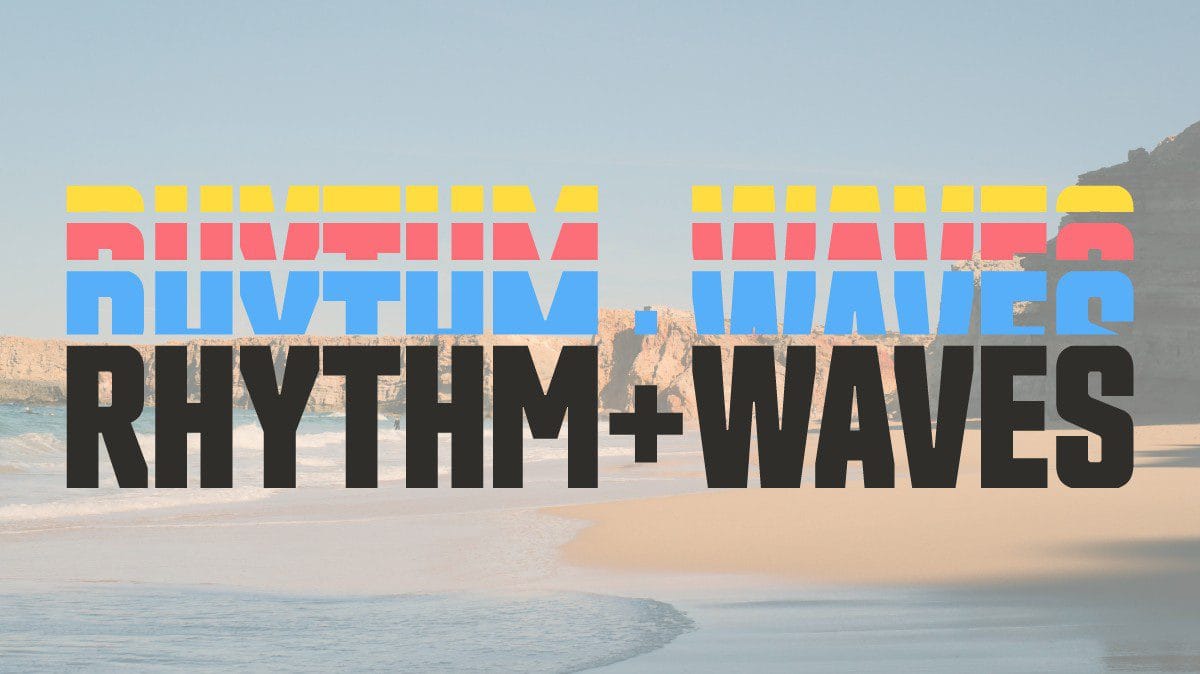 affiche Rhythm + Waves