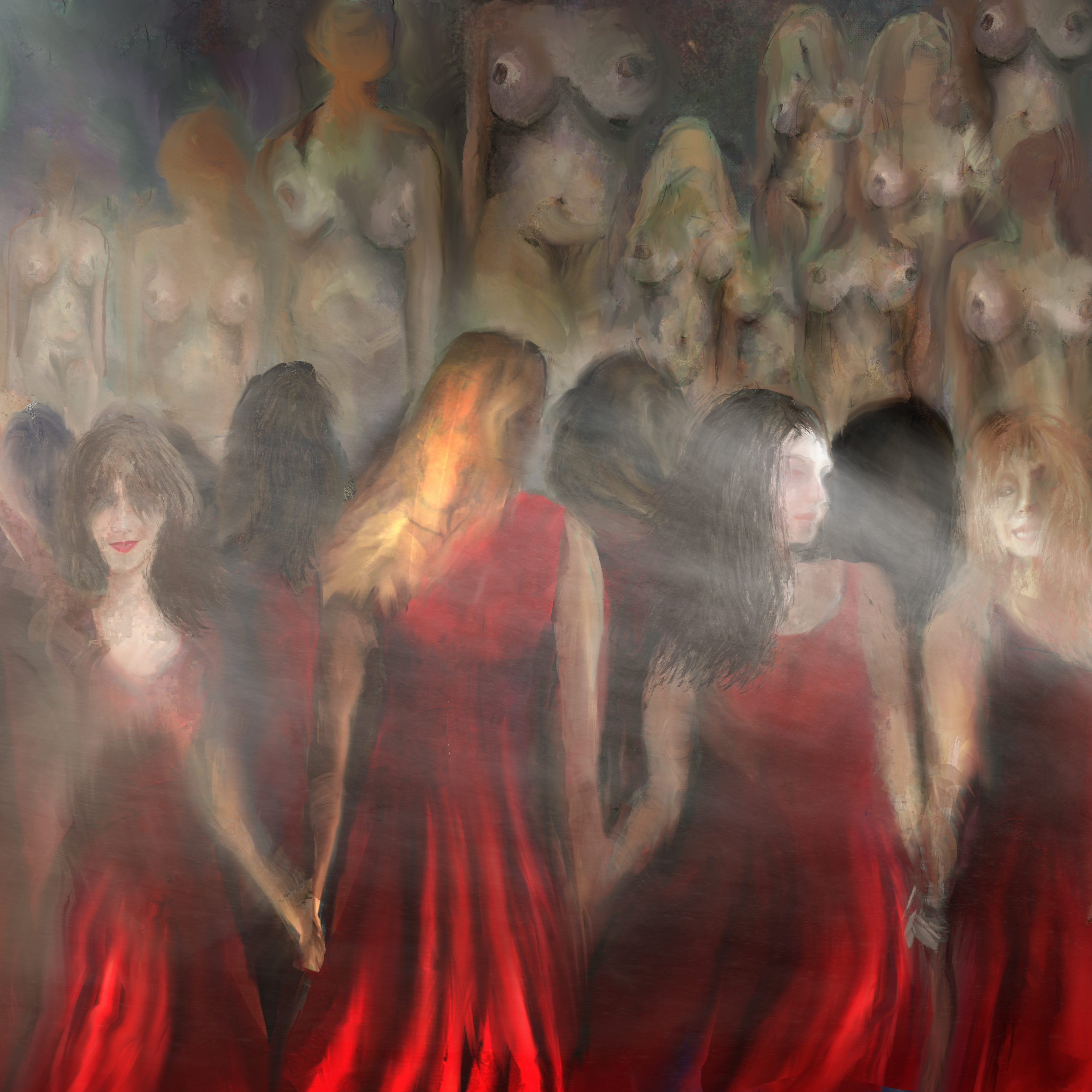 Isild Le Besco annonce "Les mots", un album choral porté par des voix de femmes 2 visuel pochette sans titre