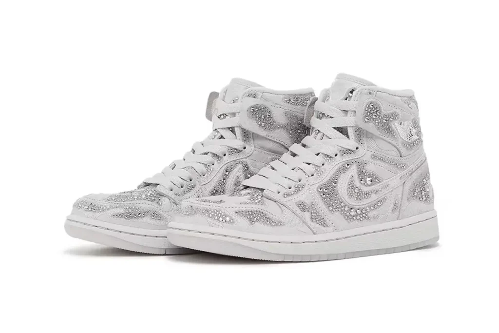 Swarovski x Air Jordan 1 High OG — Printemps 2026, 1 000 €