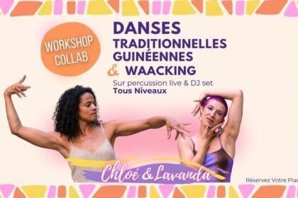 Stage waacking et danses guinéennes à Toulouse avec Lavanda