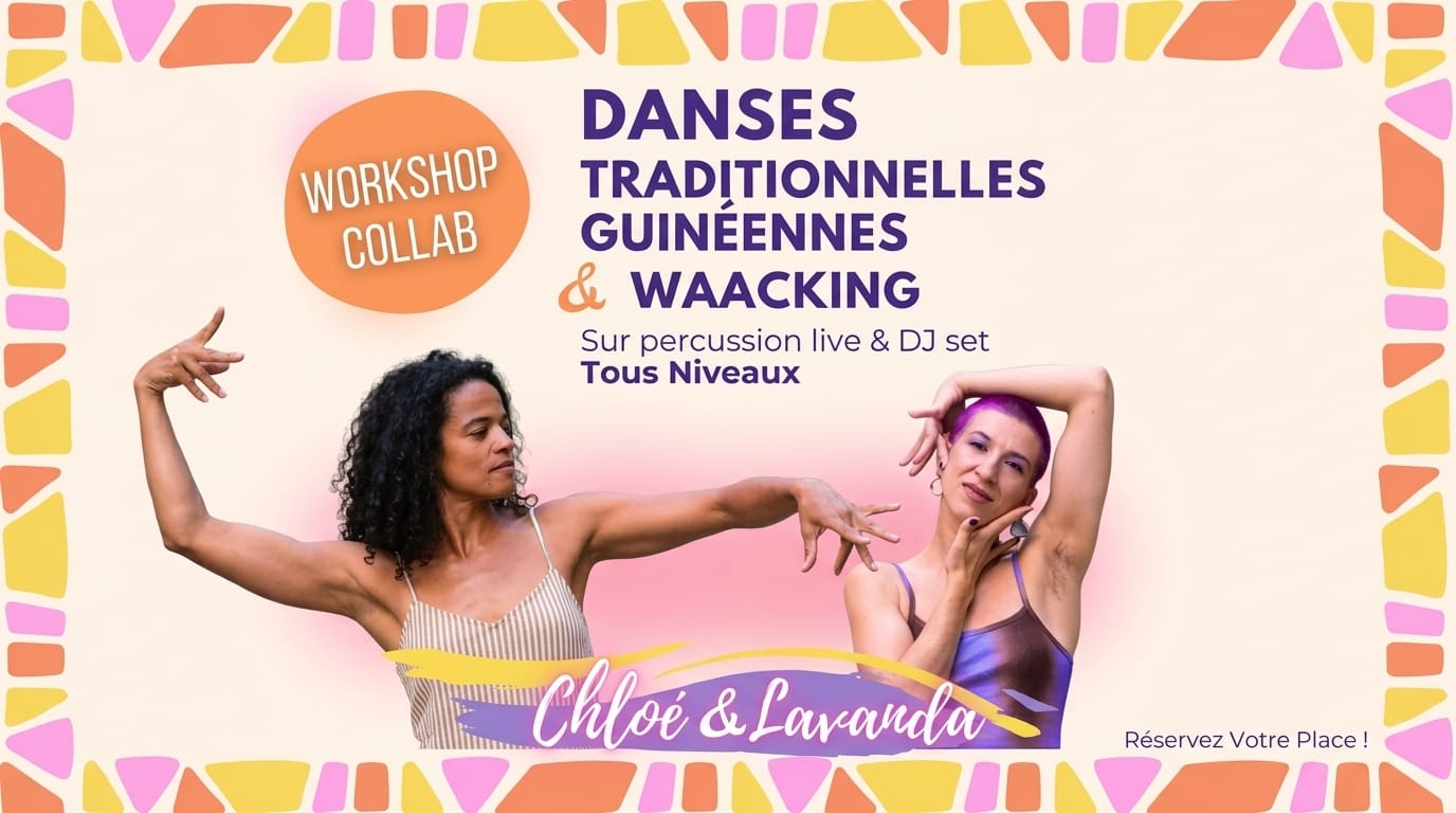 Stage waacking et danses guinéennes à Toulouse avec Lavanda